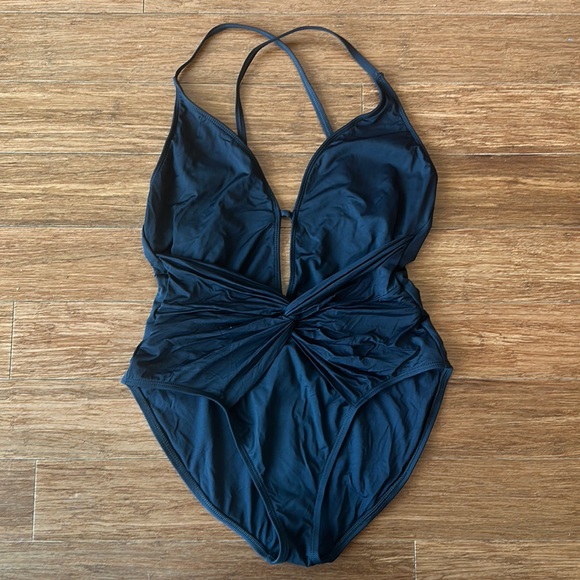 La Blanca Swim La Blanca Deep Plunge One Piece Swimsuit Poshmark